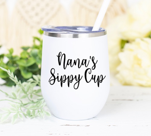 Grandma's Sippy Cup - Wine Tumbler - bevvee